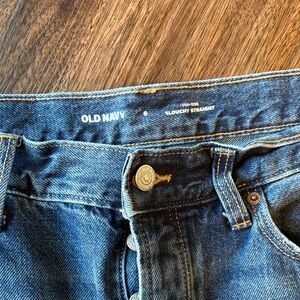 Old Navy Denim Slouchy Straight Jeans